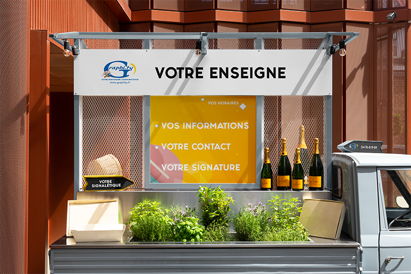 Enseigne, signalétique...