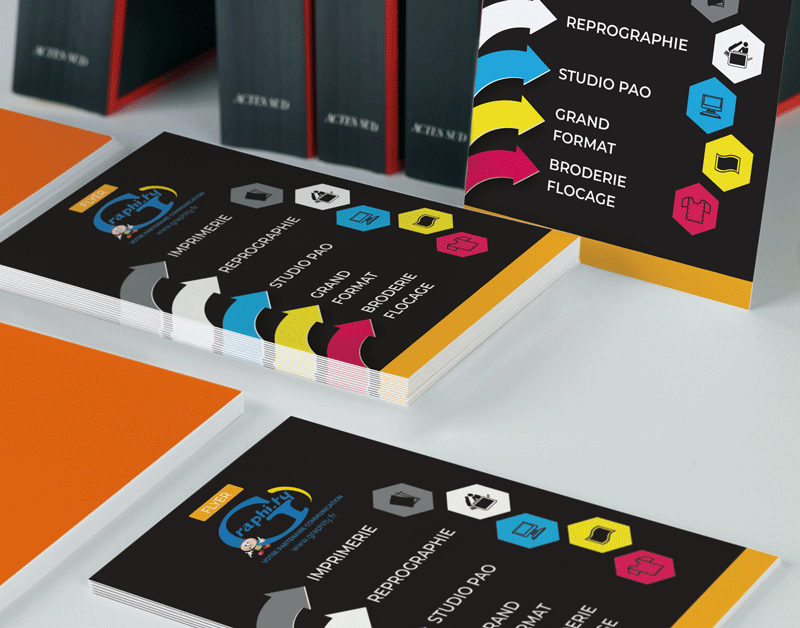 Flyers graphi.ty Lyon-Bron